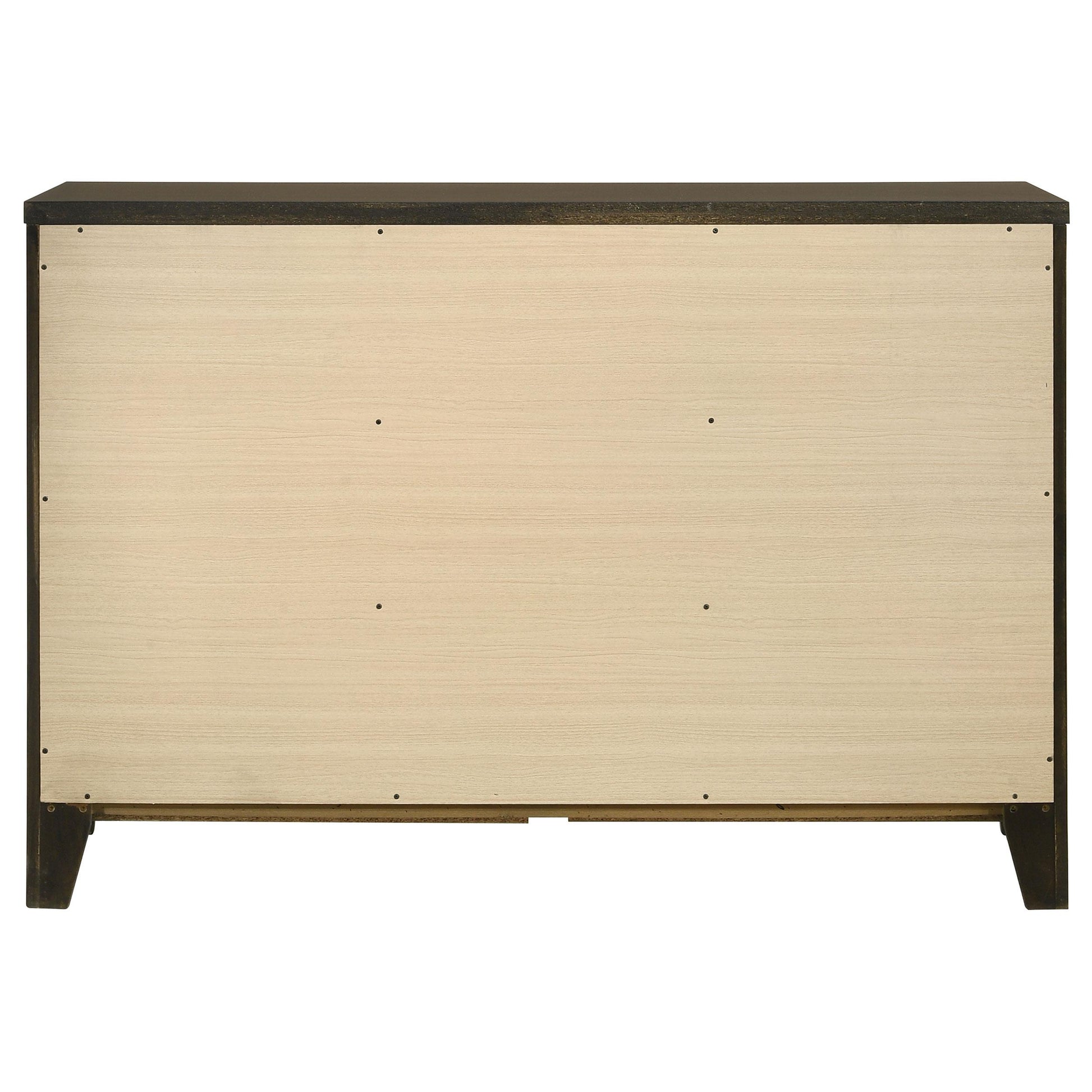 Coaster Furniture Wilkes 224423 6-Drawer Dresser Cabinet - Dark Cocoa IMAGE 6