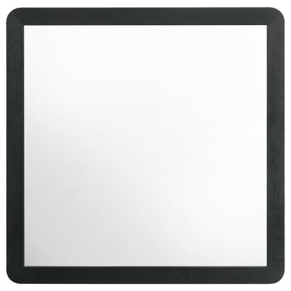 Coaster Furniture Cavelle 223664 Dresser Mirror - Black IMAGE 2