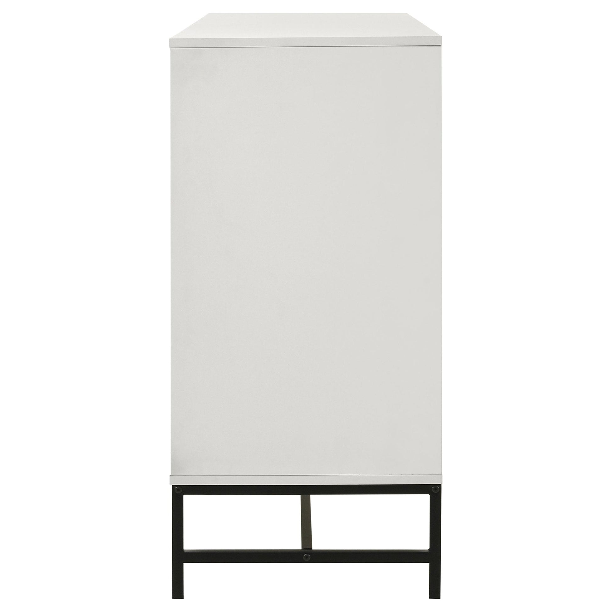 Coaster Furniture Sonora 224863 6-Drawer Bedroom Dresser - White IMAGE 4