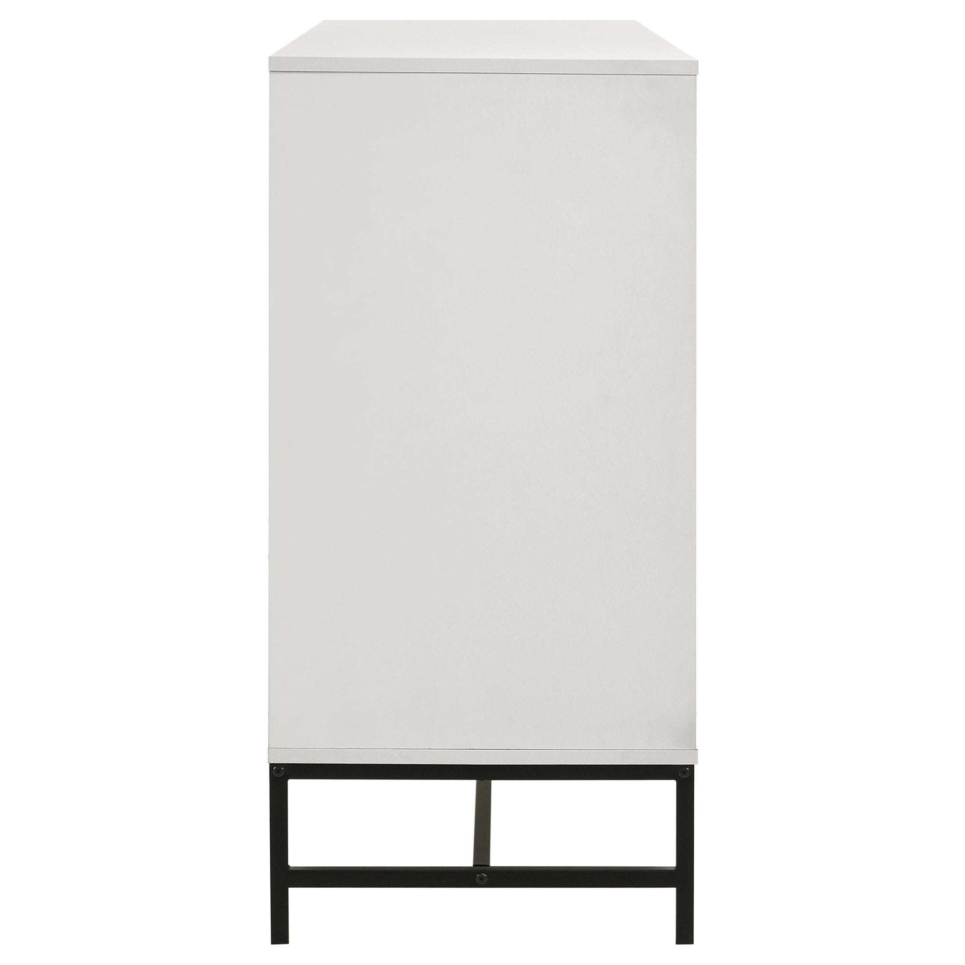 Coaster Furniture Sonora 224863 6-Drawer Bedroom Dresser - White IMAGE 8