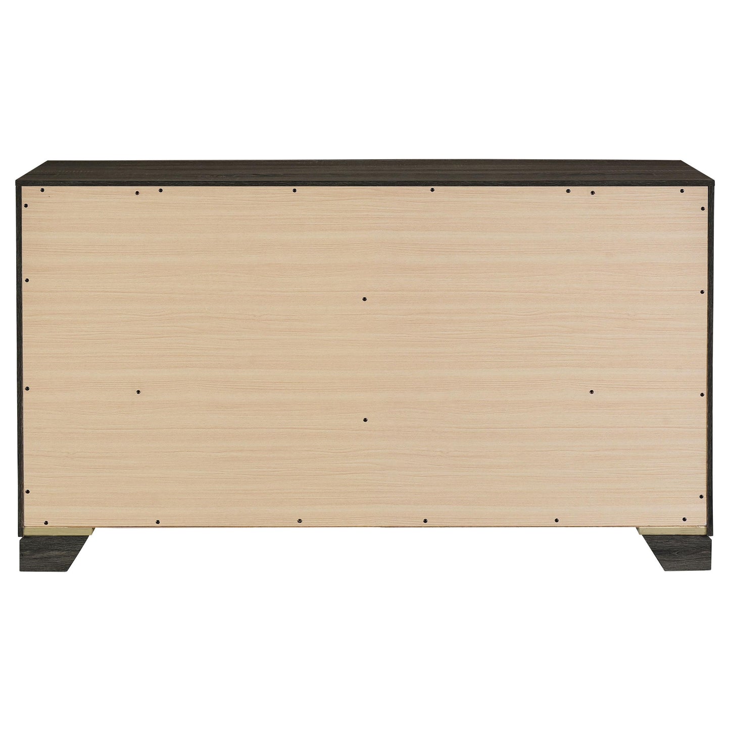 Coaster Furniture Wright 223343 6-Drawer Dresser Cabinet - Brown Oak IMAGE 6