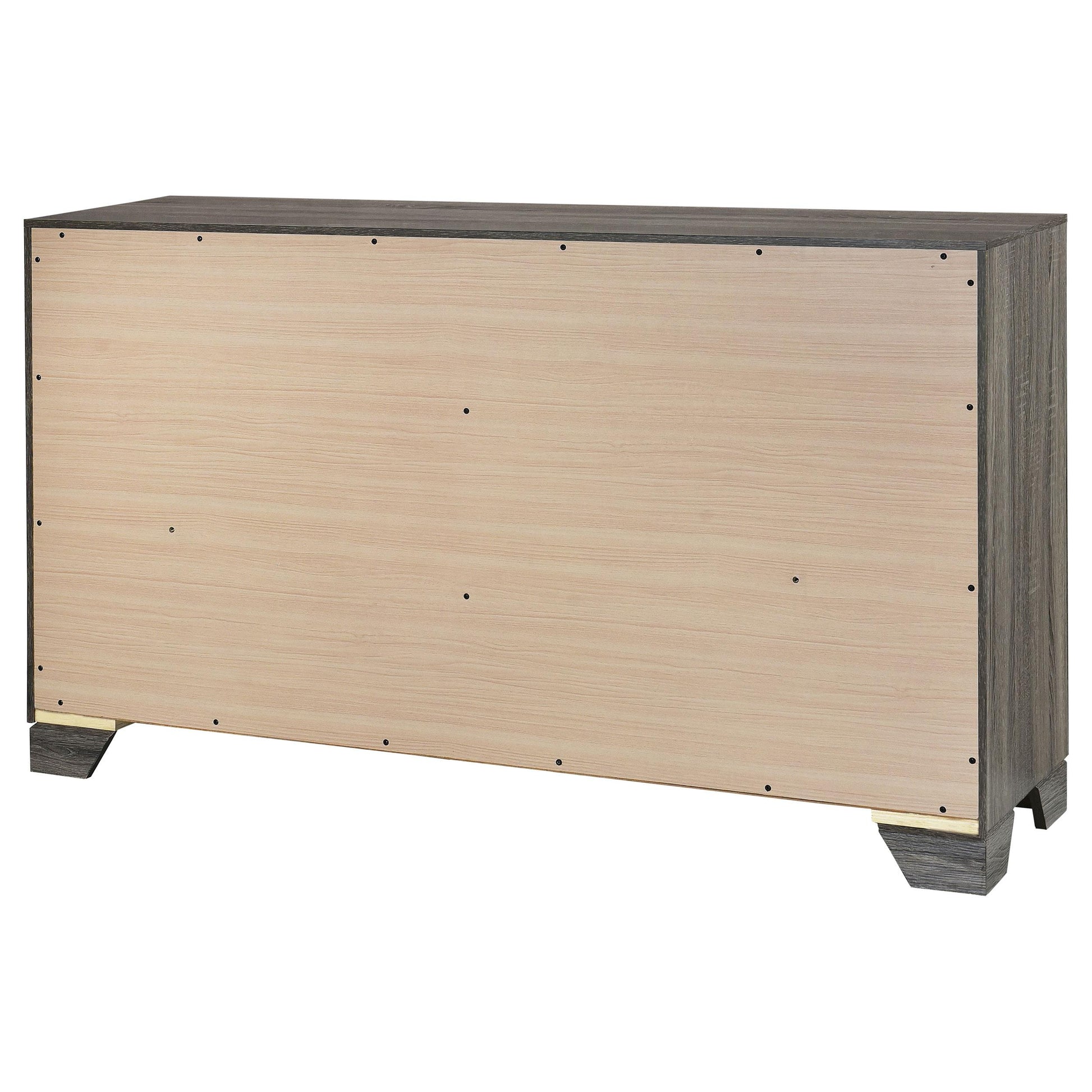 Coaster Furniture Wright 223343 6-Drawer Dresser Cabinet - Brown Oak IMAGE 7