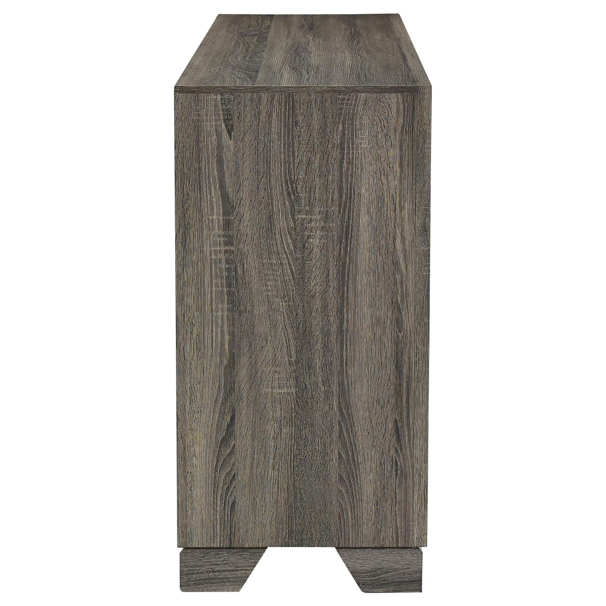 Coaster Furniture Wright 223343 6-Drawer Dresser Cabinet - Brown Oak IMAGE 8