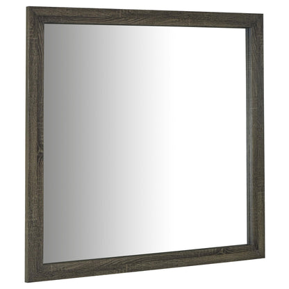 Coaster Furniture Wright 223344 Dresser Mirror - Brown Oak IMAGE 1