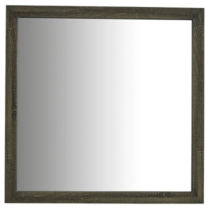 Coaster Furniture Wright 223344 Dresser Mirror - Brown Oak IMAGE 2