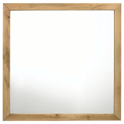 Coaster Furniture Kaywood 225004 Dresser Mirror - Natural Pine IMAGE 2