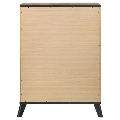  Coaster Furniture Kaywood 225005 4-Drawer Bedroom Chest of Drawers - Natural Pine IMAGE 6
