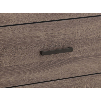  Coaster Furniture Brantford 207043M 6-Drawer Dresser with Mirror - Barrel Oak IMAGE 11