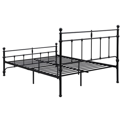  Coaster Furniture Novak 316001Q 48-inch Metal Queen Open Frame Bed - Matte Black IMAGE 5