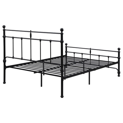  Coaster Furniture Novak 316001Q 48-inch Metal Queen Open Frame Bed - Matte Black IMAGE 6