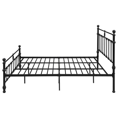  Coaster Furniture Novak 316001KE 48-inch Metal Eastern King Open Frame Bed - Matte Black IMAGE 4