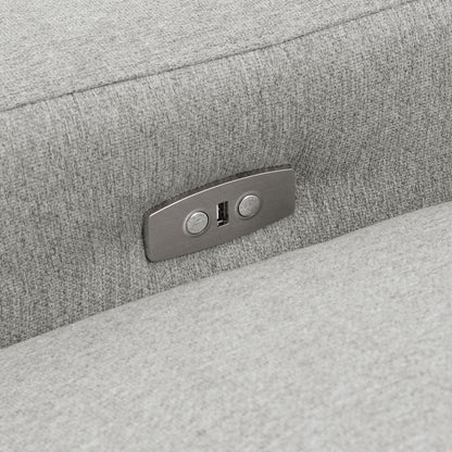 Coaster Furniture Collins 609560P 5 pc Modular Power Reclining Sectional - Grey IMAGE 14