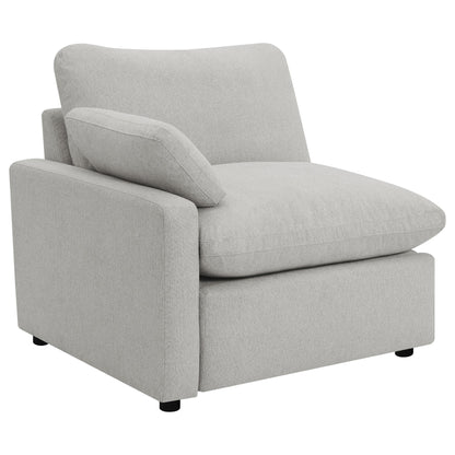 Coaster Furniture Collins 609560P 5 pc Modular Power Reclining Sectional - Grey IMAGE 7