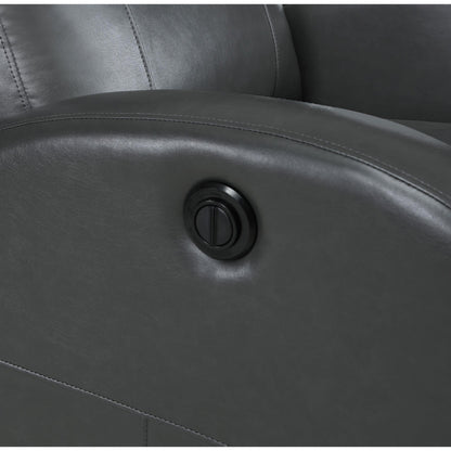 Coaster Furniture Grant 601499P Upholstered Power Recliner Chair - Grey IMAGE 9