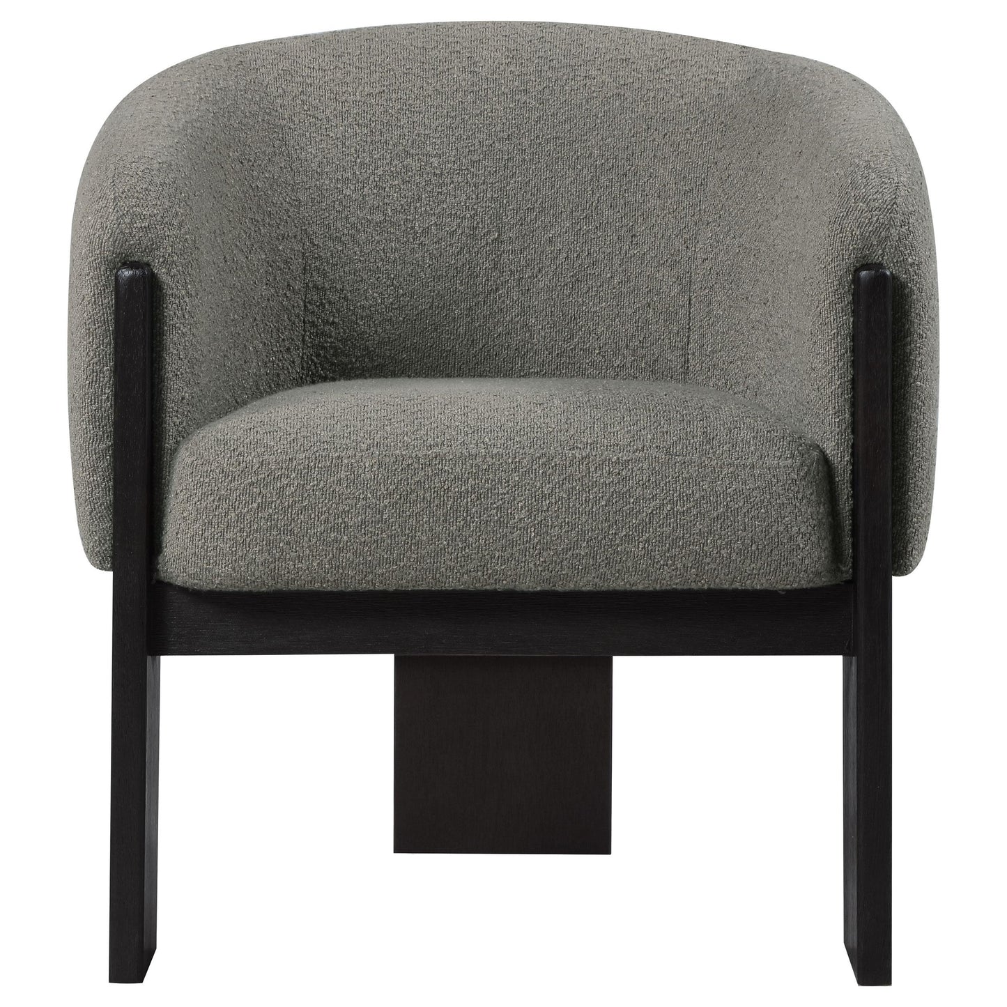 Coaster Furniture Valdez 903166 Boucle Upholstered Barrel Back Accent Chair - Brown IMAGE 2