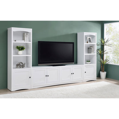  Coaster Furniture Laughlin 724113 4-door Engineered Wood 78-inch TV Stand - White IMAGE 12