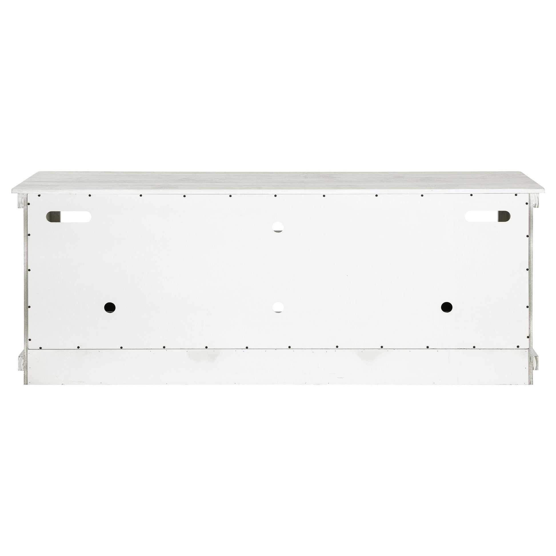  Coaster Furniture Payne 710053 70-inch TV Stand Media Console - Distressed White IMAGE 7