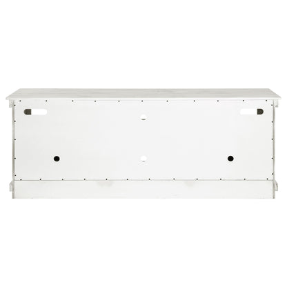  Coaster Furniture Payne 710053 70-inch TV Stand Media Console - Distressed White IMAGE 7