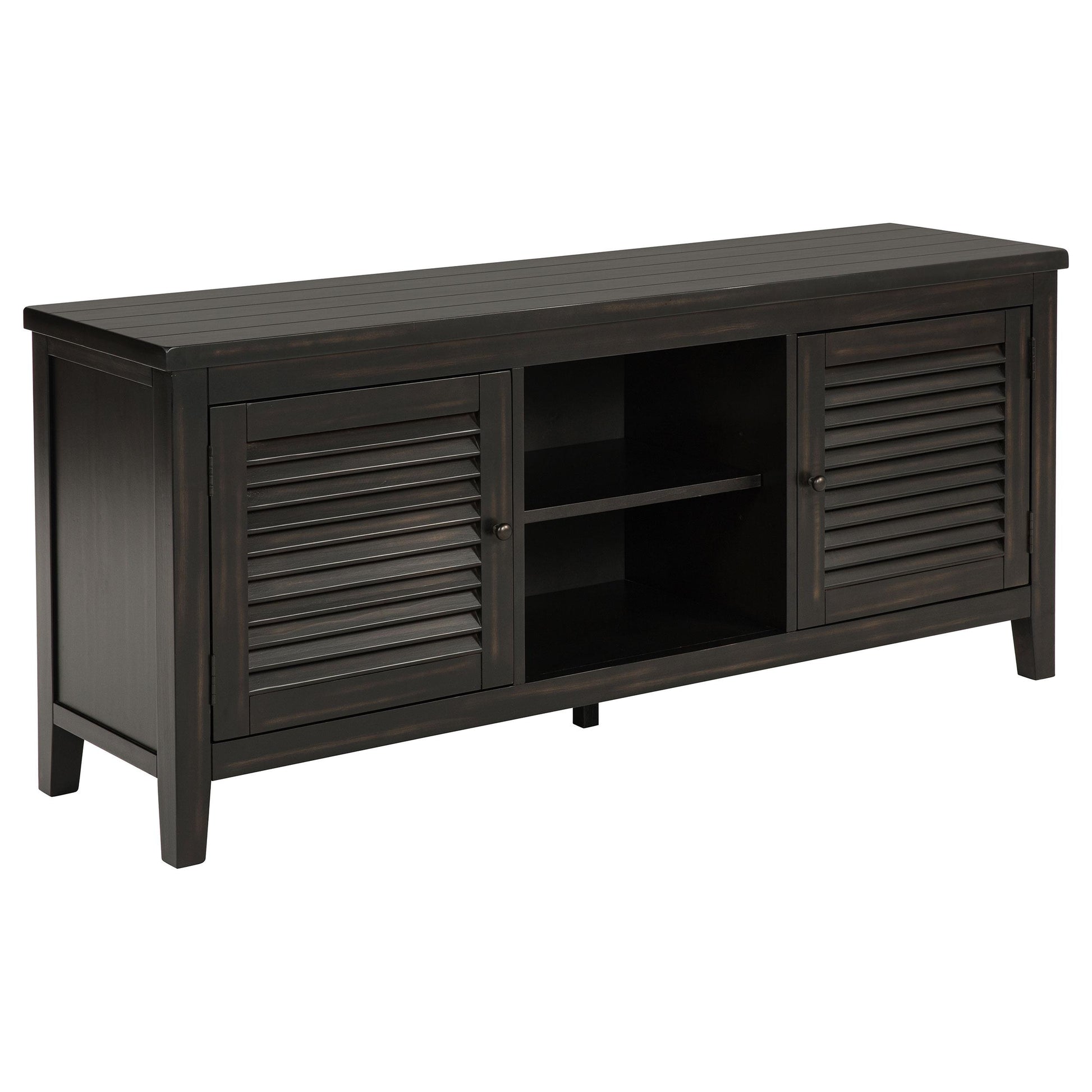 Coaster Furniture Concord 701782 2-door 60-inch TV Stand Console - Distressed Java IMAGE 1