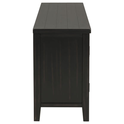 Coaster Furniture Concord 701782 2-door 60-inch TV Stand Console - Distressed Java IMAGE 9