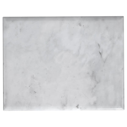  Coaster Furniture Baldwin 930091 Rectangular Marble Top Side Table - White and Gold IMAGE 7