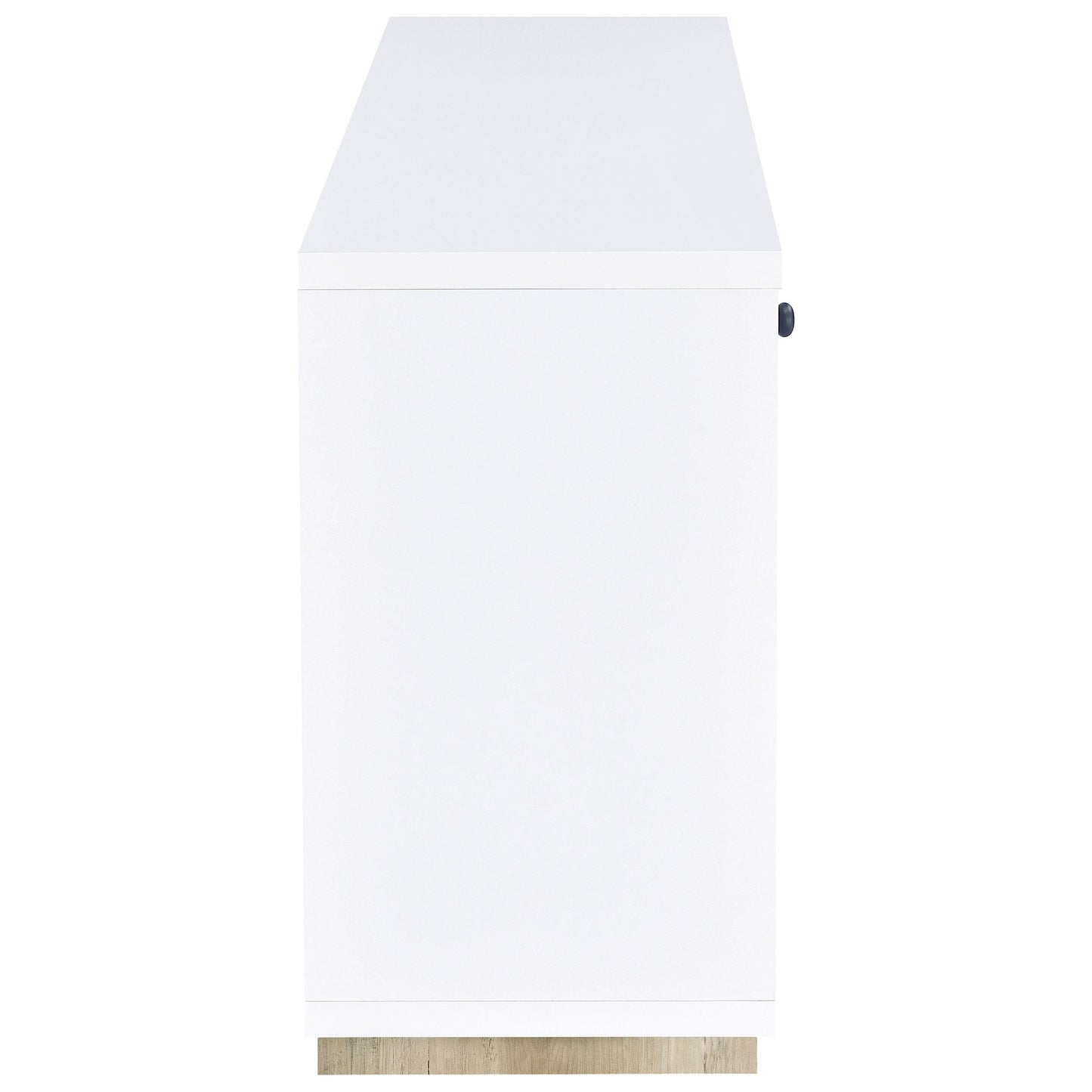 Coaster Furniture Dalton 950405 2-door Storage Cabinet - White and Distressed Pine IMAGE 9
