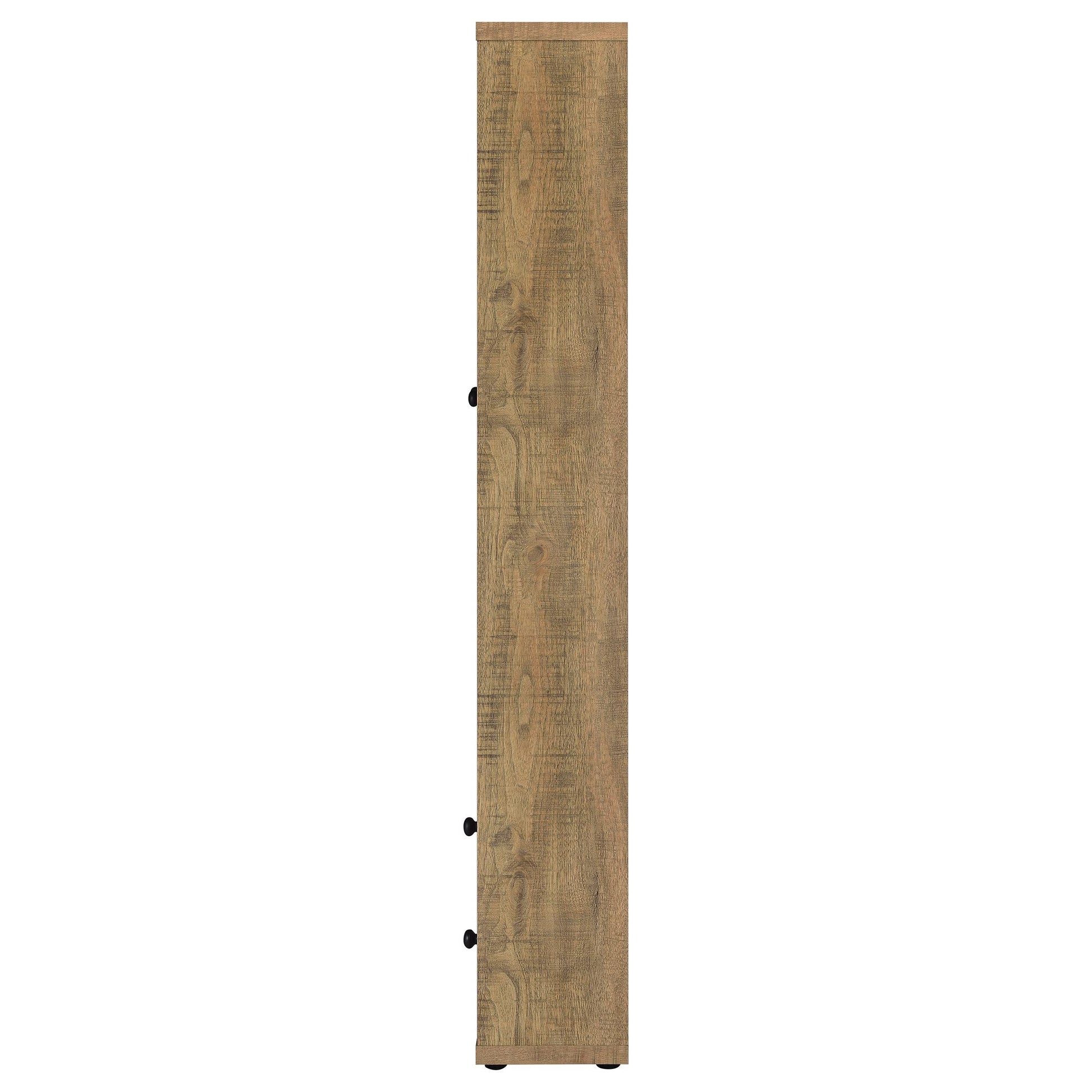 Coaster Furniture Hawthorne 953479 4-shelf Glass Door Tall Cabinet with Drawers - Mango IMAGE 5