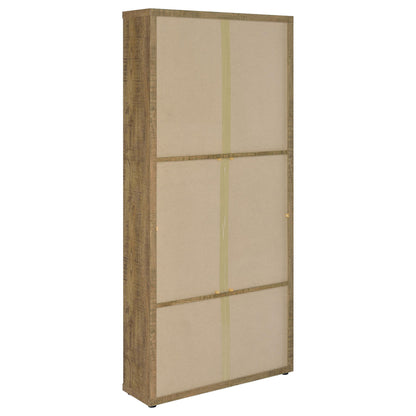 Coaster Furniture Hawthorne 953479 4-shelf Glass Door Tall Cabinet with Drawers - Mango IMAGE 6
