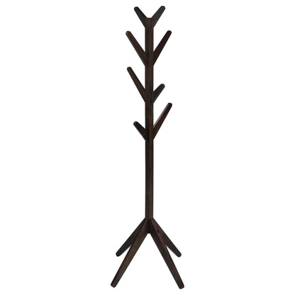 Coaster Furniture Margaret 983273 Solid Wood Coat Rack Clothing Hanger - Cappuccino IMAGE 1