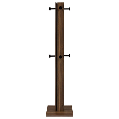 Coaster Furniture Rikkie 983281 Engineered Wood Coat Rack - Walnut IMAGE 2