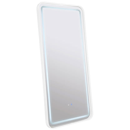 Coaster Furniture Glendora 961448 32 x 71 Inch LED Standing Mirror BT Speakers - Black IMAGE 4