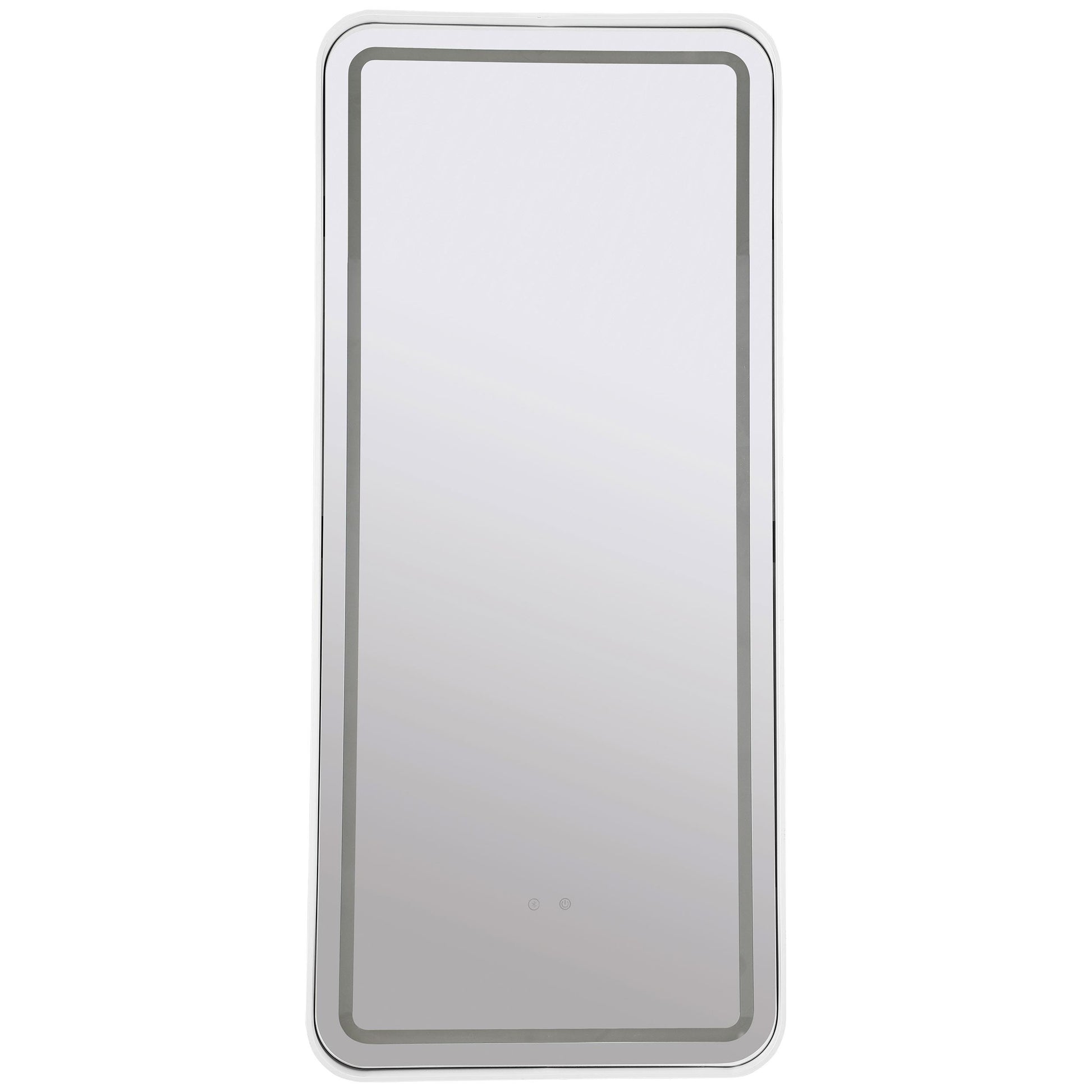 Coaster Furniture Glendora 961448 32 x 71 Inch LED Standing Mirror BT Speakers - Black IMAGE 5