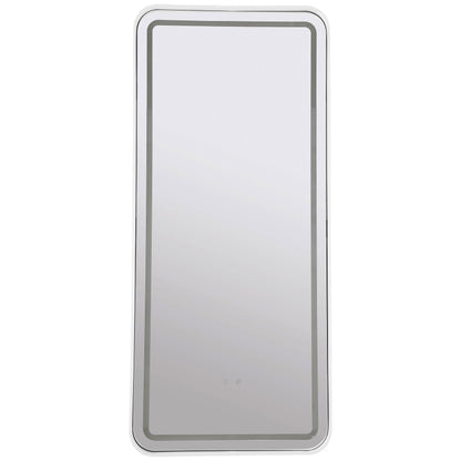 Coaster Furniture Glendora 961448 32 x 71 Inch LED Standing Mirror BT Speakers - Black IMAGE 5