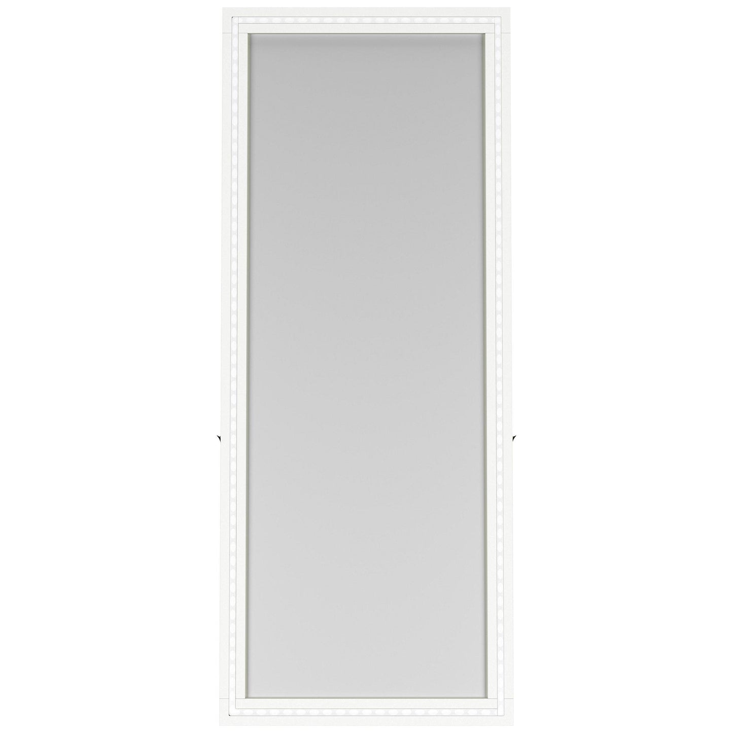 Coaster Furniture Windrose 960963 28 x 67 Inch Tempered LED Standing Mirror - White IMAGE 10