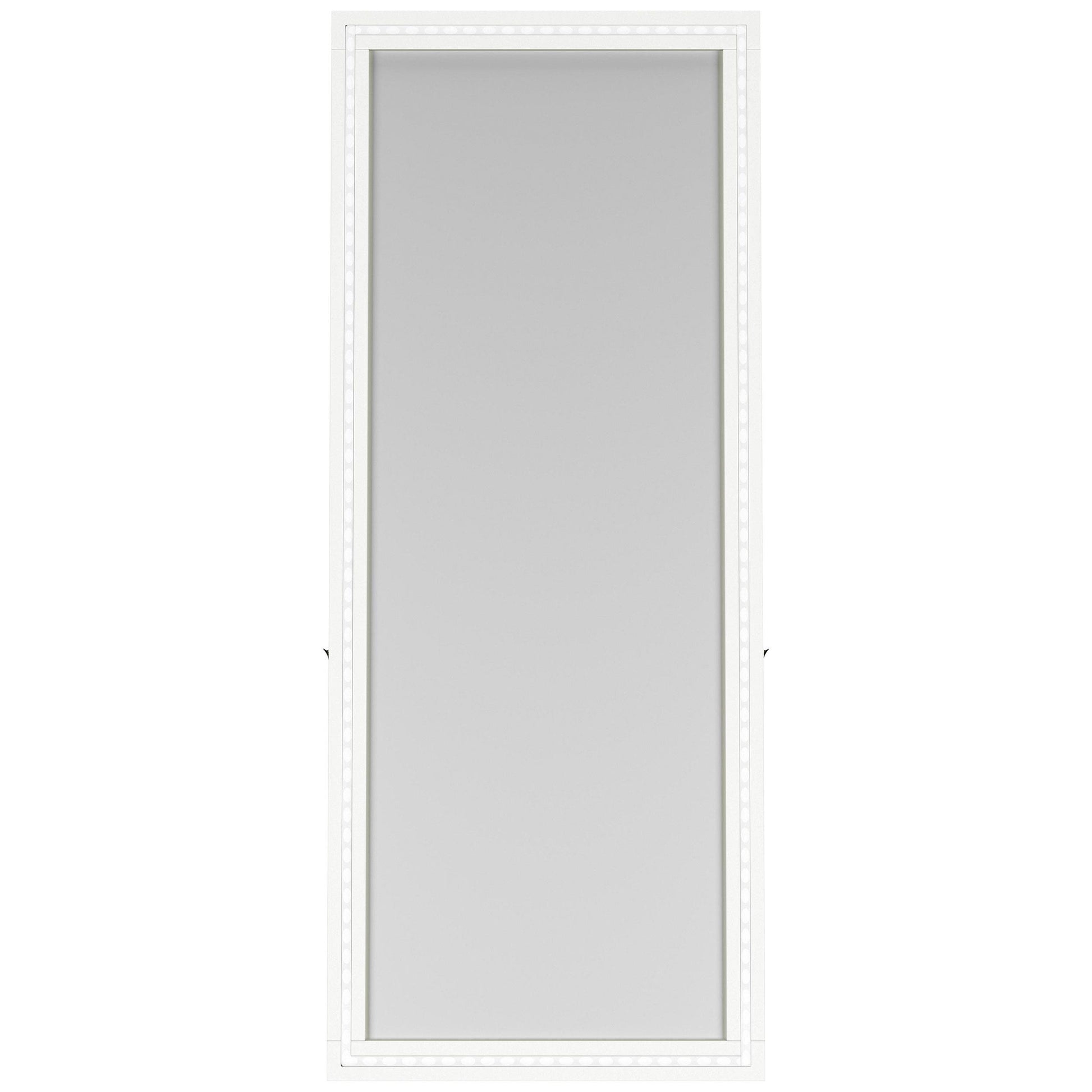 Coaster Furniture Windrose 960963 28 x 67 Inch Tempered LED Standing Mirror - White IMAGE 10
