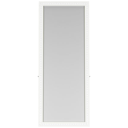 Coaster Furniture Windrose 960963 28 x 67 Inch Tempered LED Standing Mirror - White IMAGE 10