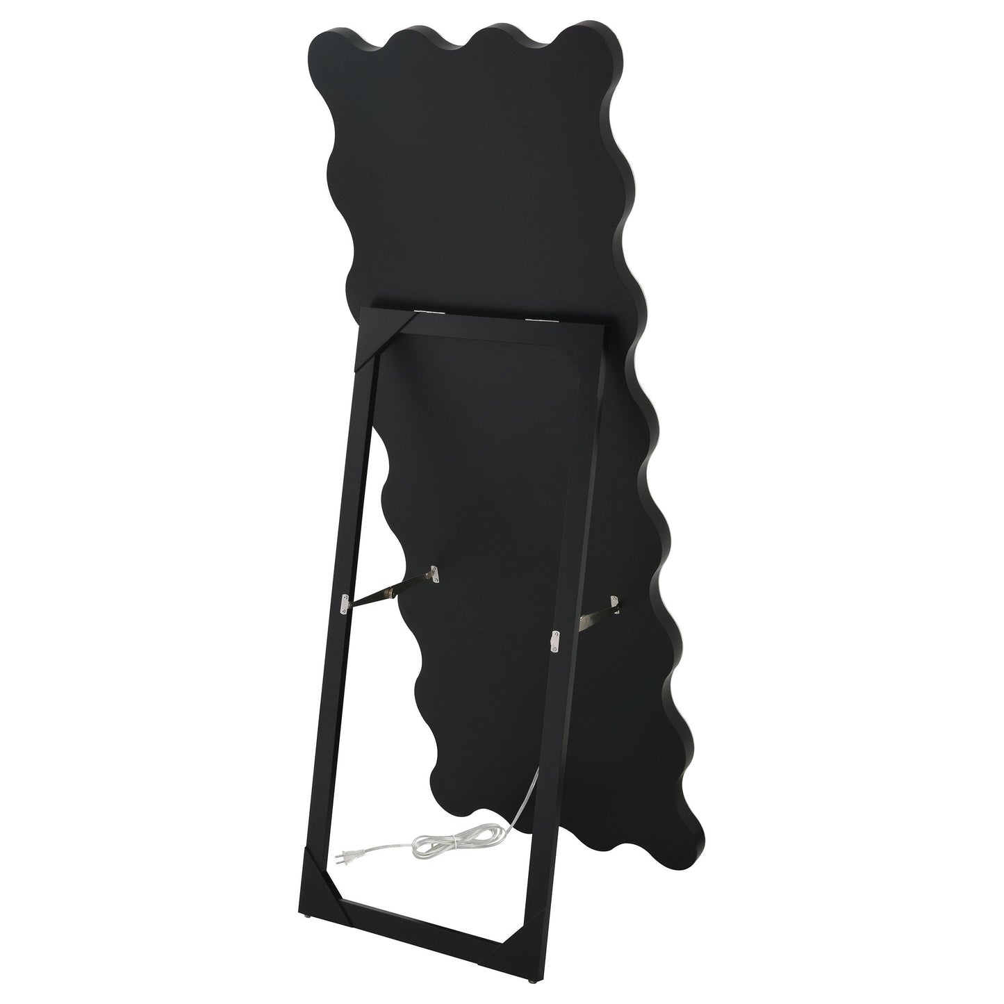 Coaster Furniture Brixey 961473 24 x 63 Inch LED Lighting Standing Floor Mirror - Black IMAGE 14