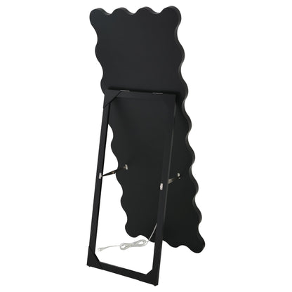 Coaster Furniture Brixey 961473 24 x 63 Inch LED Lighting Standing Floor Mirror - Black IMAGE 14
