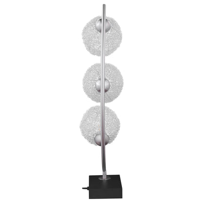 Coaster Furniture Claudia 920233 30-inch Woven Spherical Metal Table Lamp - Black IMAGE 5