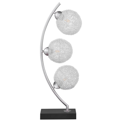 Coaster Furniture Claudia 920233 30-inch Woven Spherical Metal Table Lamp - Black IMAGE 6
