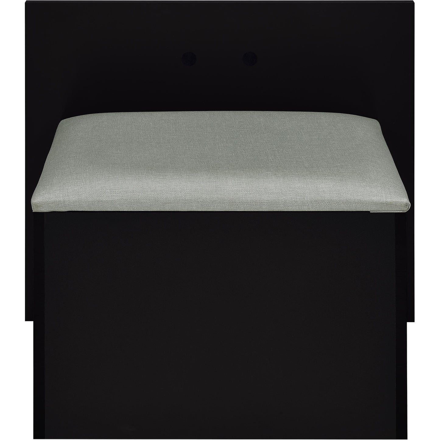 Coaster Furniture Flora 930219 2-drawer Vanity Set with LED Mirror - Black High Gloss IMAGE 14