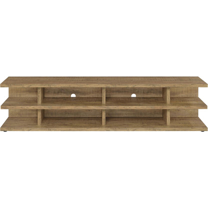 Coaster Furniture Cartmill 710543 78-inch 2-tier TV Stand Media Console - Mango IMAGE 3