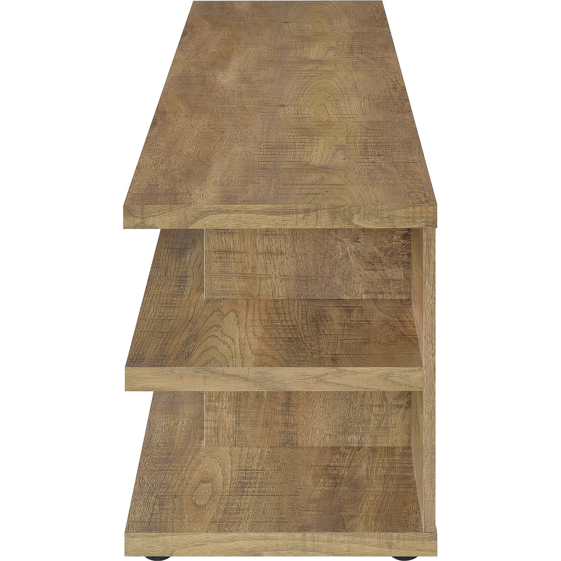Coaster Furniture Cartmill 710543 78-inch 2-tier TV Stand Media Console - Mango IMAGE 5