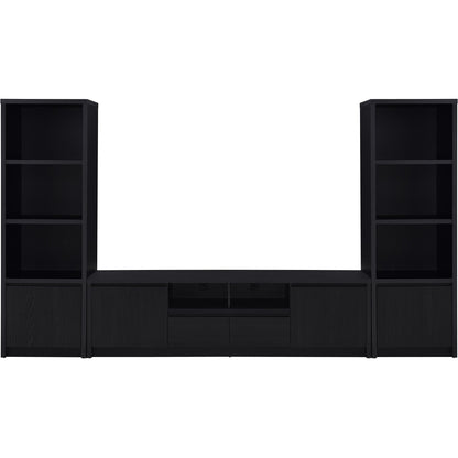 Coaster Furniture Winfield 706223 78-inch 2-door TV Stand Media Console - Black IMAGE 11
