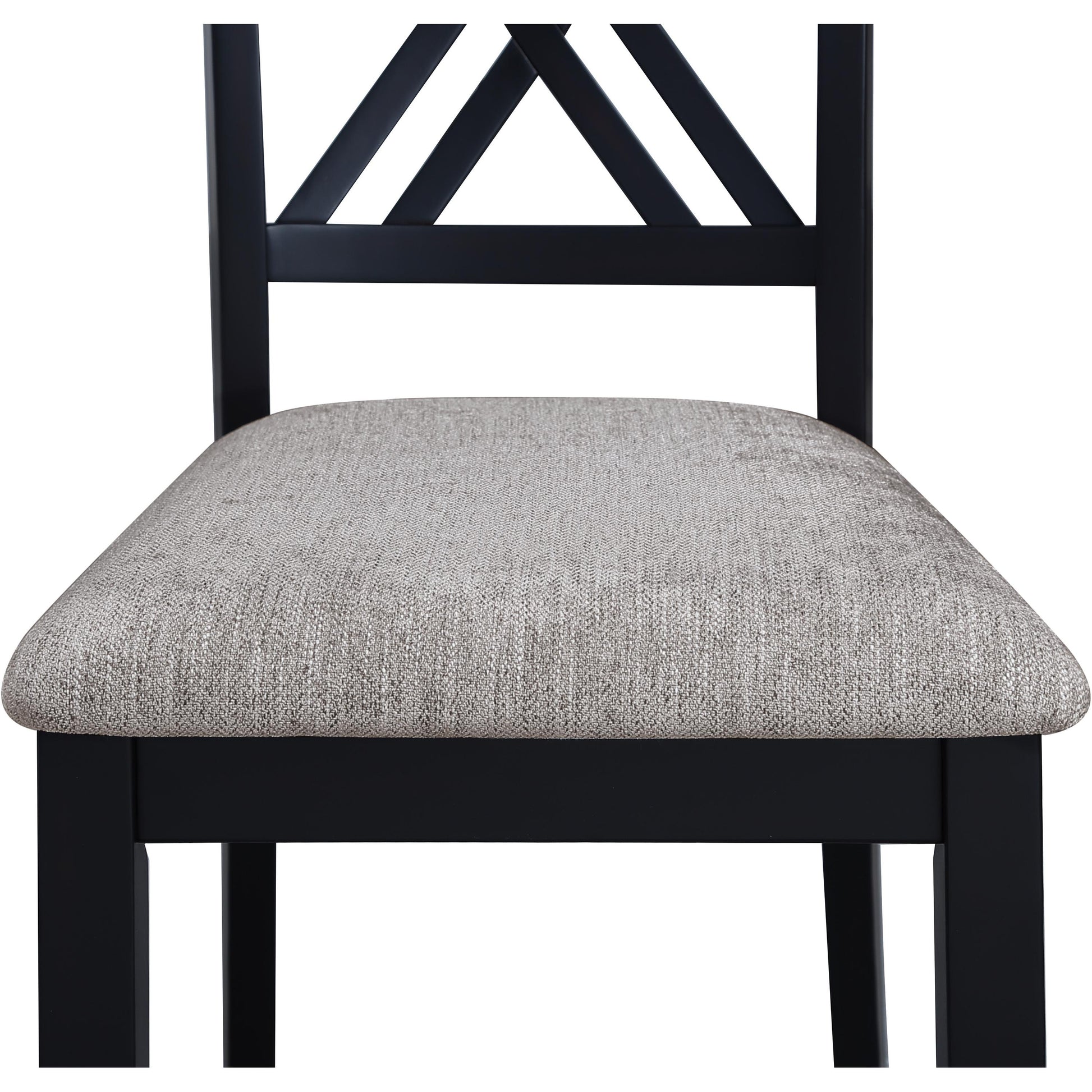  Crown Mark Eloise 2430SET-LG 7 pc Dinette - Light Grey IMAGE 5
