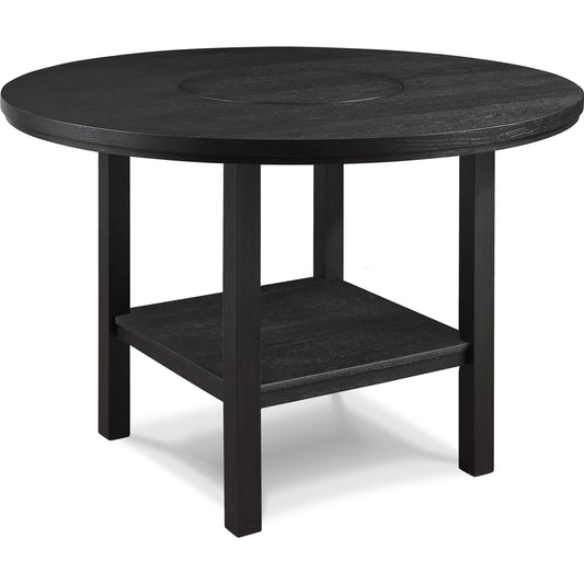  Crown Mark Guthrie 2711T-54 Round Counter Height Dining Table with Lazy Suzan IMAGE 1