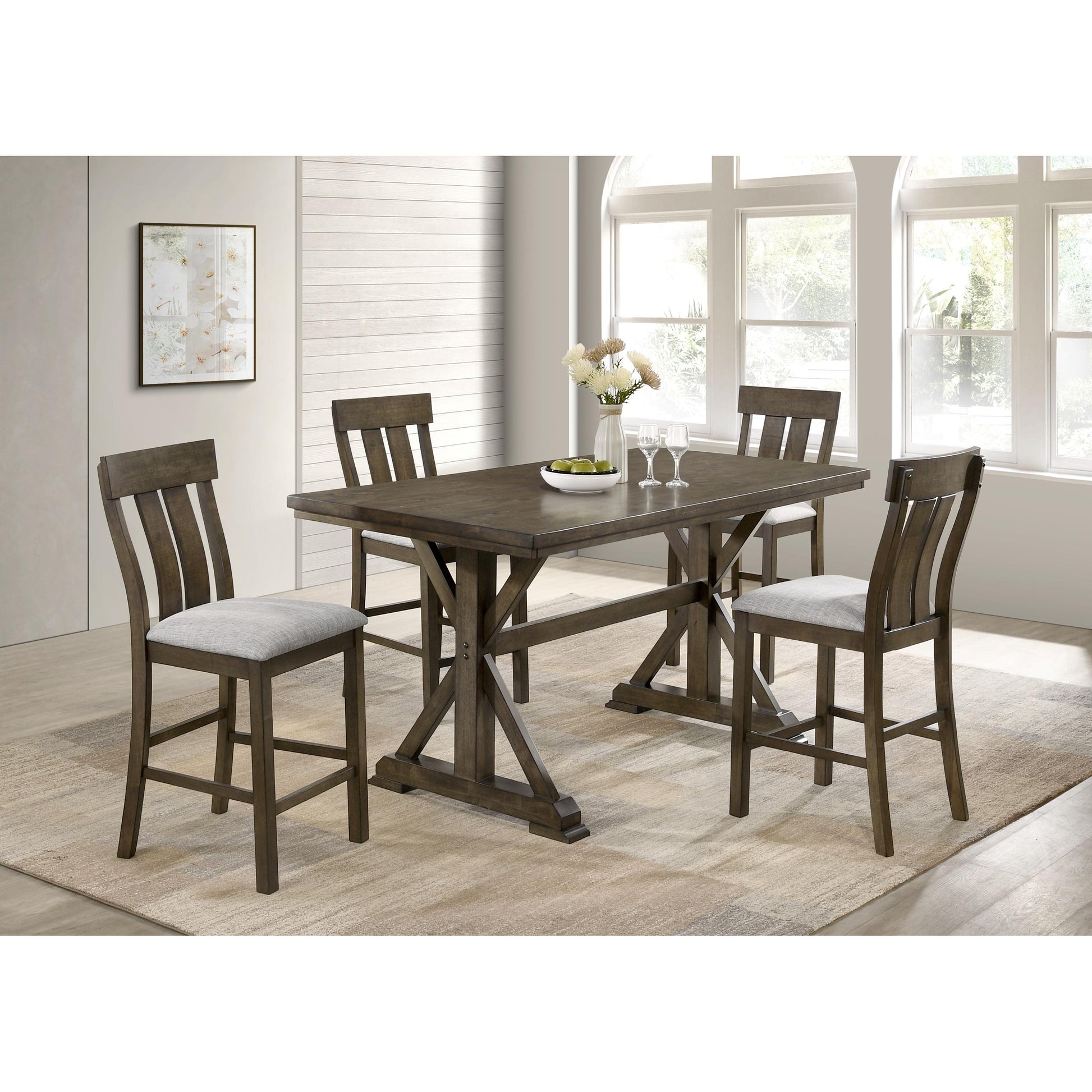  Crown Mark Lloyd 2837T-3671 Counter Height Dining Table IMAGE 5
