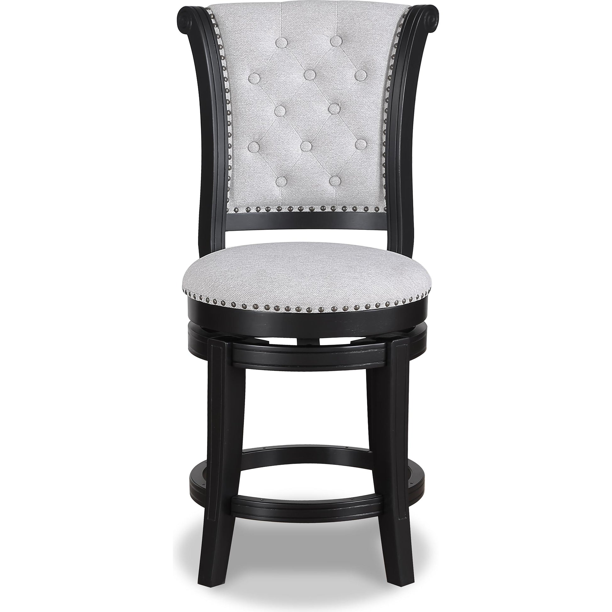  Crown Mark Granville 2992DV-24 Swivel Pub Stool - Dove IMAGE 2