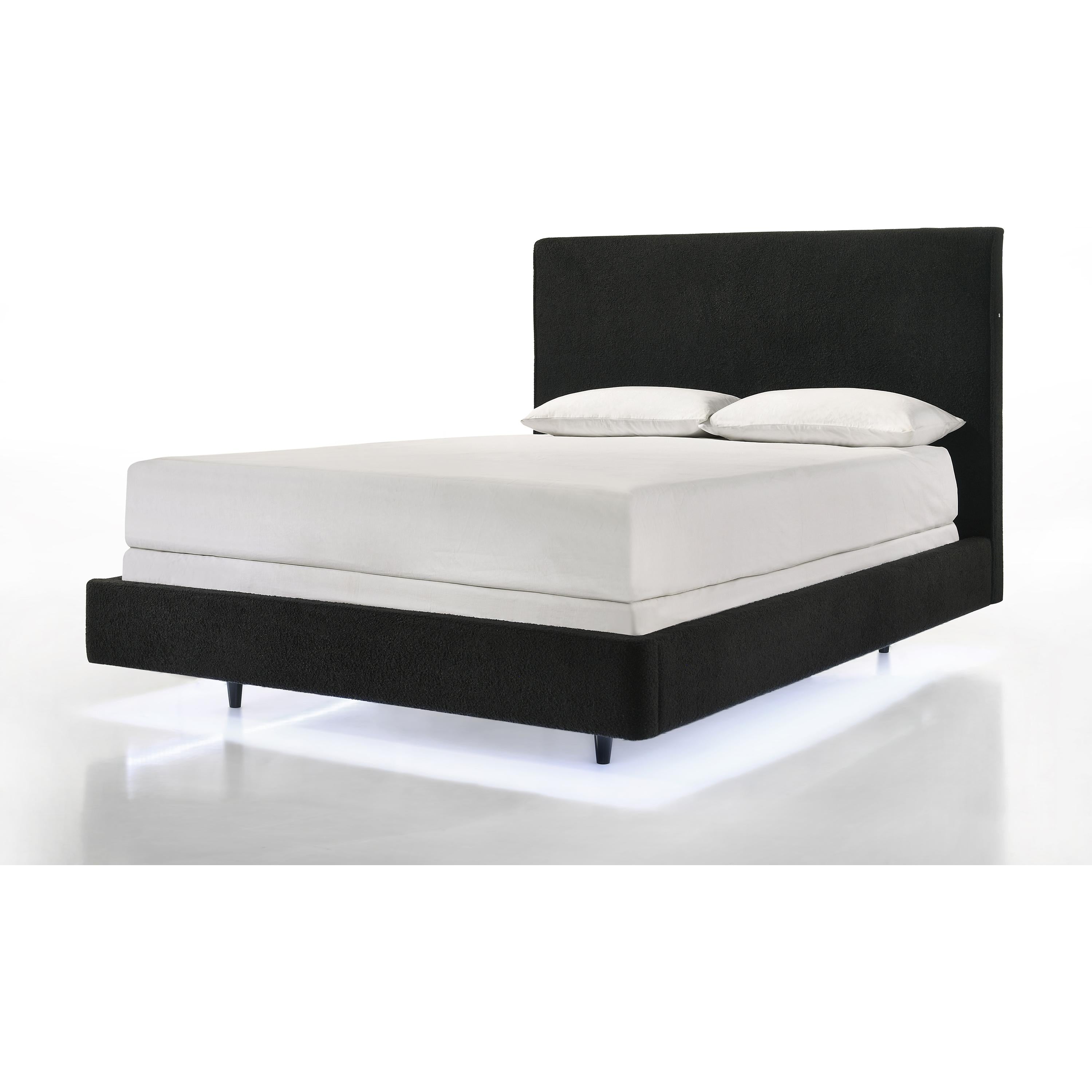  Crown Mark Fable 5096BK King Bed - Black IMAGE 1
