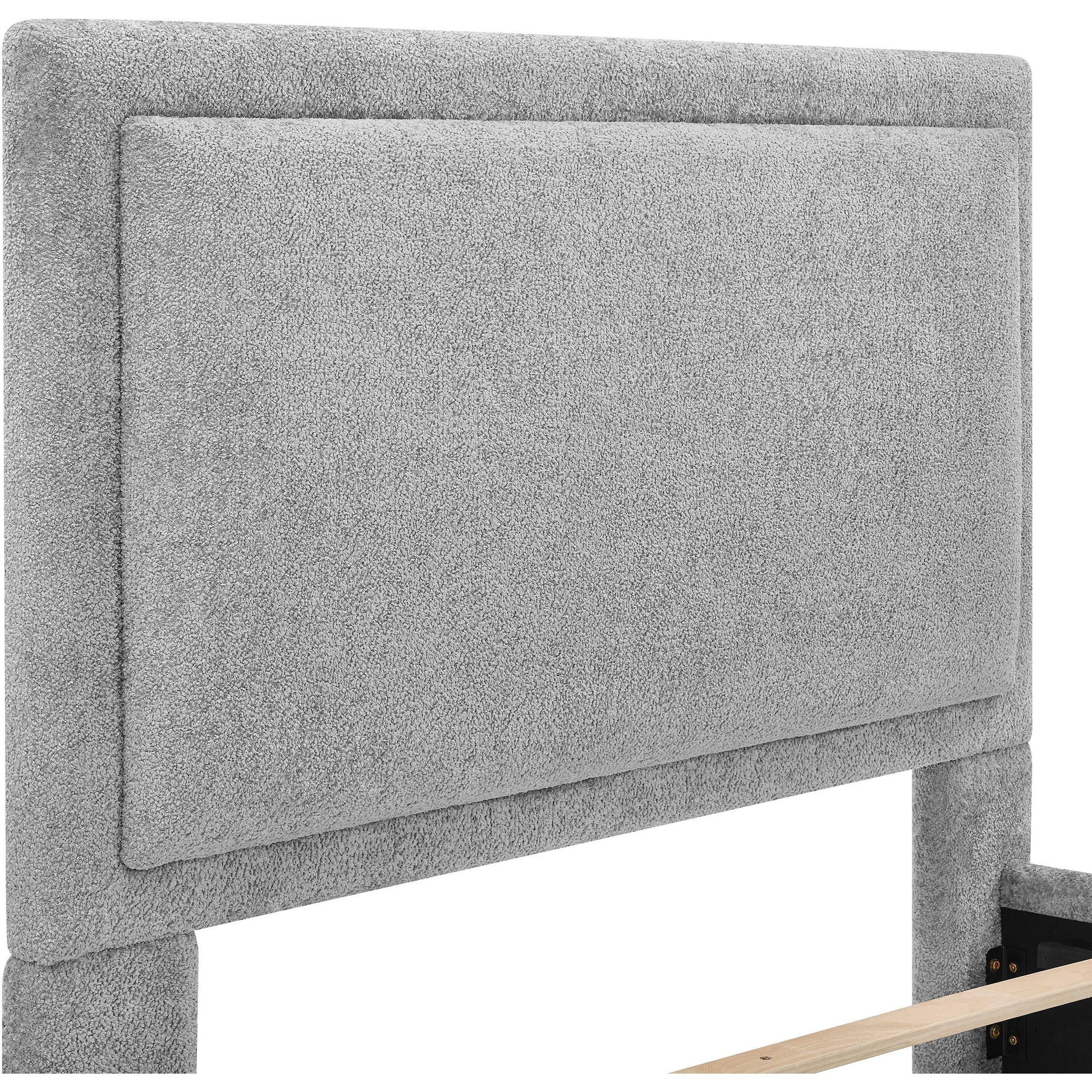  Crown Mark Reverie 5116PW-K King Bed with Storage - Pewter IMAGE 5
